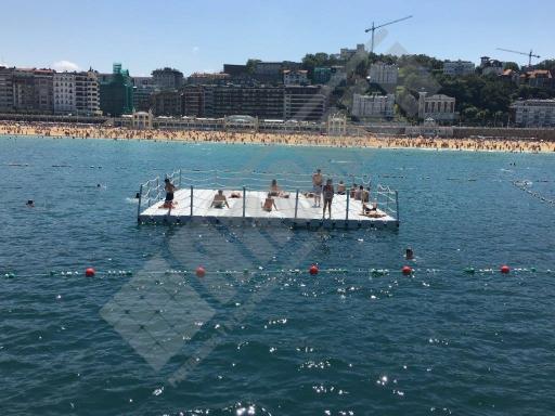 Plataforma para fiestas de San Sebastián 2016